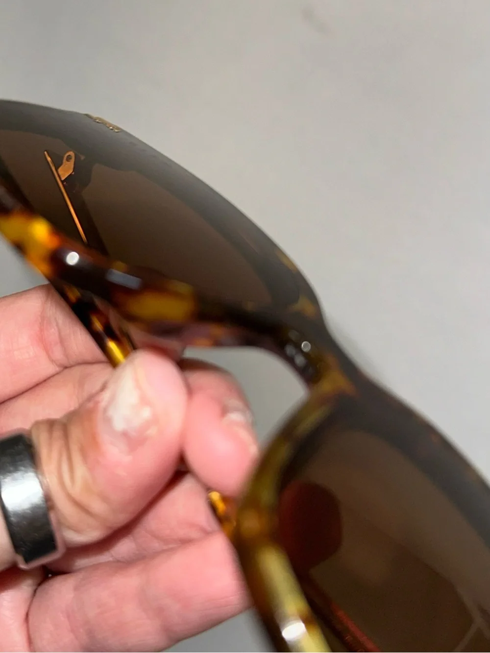 DIFF Bell IV Amber Tortoise Shell Brown Lenses Oversized